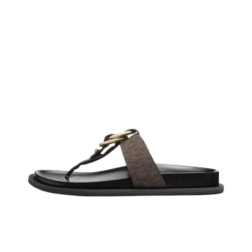 MICHAEL KORS Шлепанцы Женские Коричневый