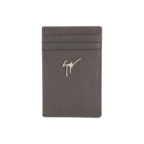 Giuseppe Zanotti GZ Кожа Держатель для карт Держатель для карт Мужской Серый