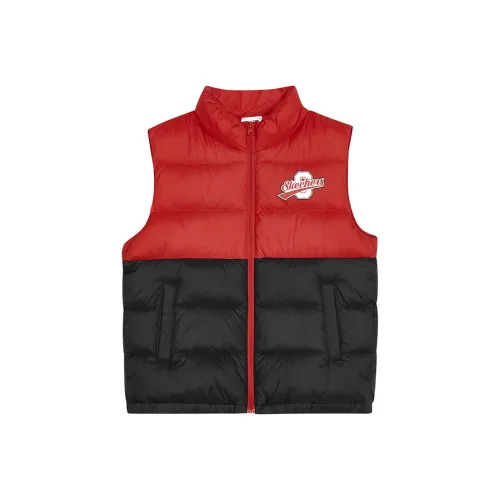 Skechers Kids Пуховый жилет Racing Red Подростки