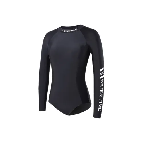 Watertime Черный Женские Ван-Пис Купальники