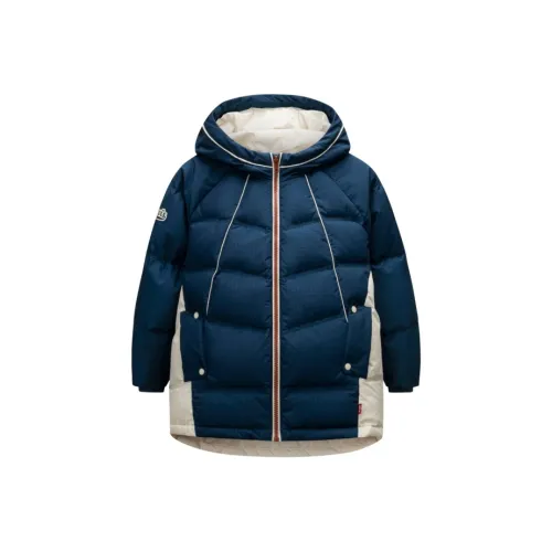 Levi's Утепленный пуховик Грязно-морской синий Подростки