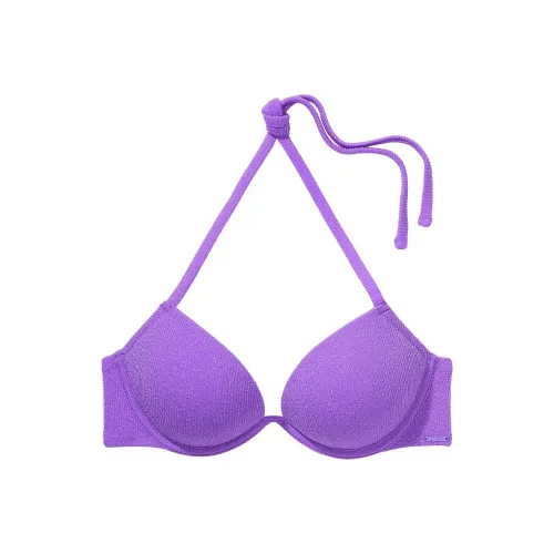 Victoria's Secret Розовый Супер PUSH Вверх UNDERWIRE Бикини Топ LUSCIOUS Лаванда Бикини Женские Фиолетовый