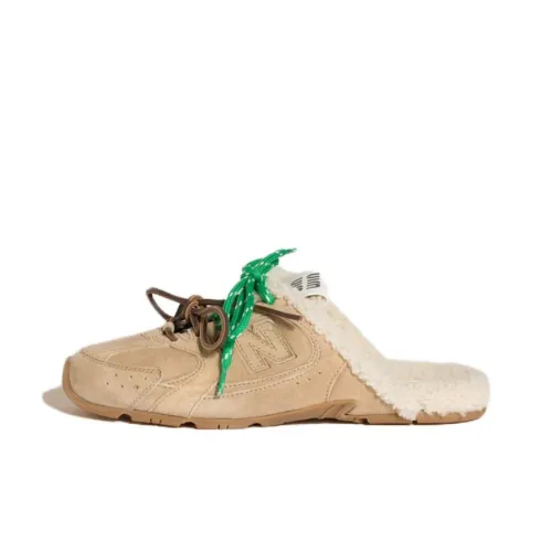 MIU MIU x New Balance Домашние тапочки устойчивые к истиранию унисекс коричневый