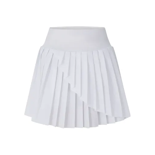 Asics Повседневные короткие юбки Женские Белые