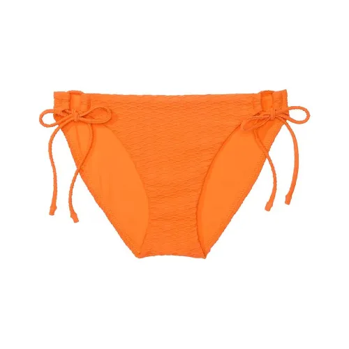Victoria's Secret Розовый Mix Match Боковая сторона Галстук Бикини Низ SO Плавки Женские Солнечно-оранжевый