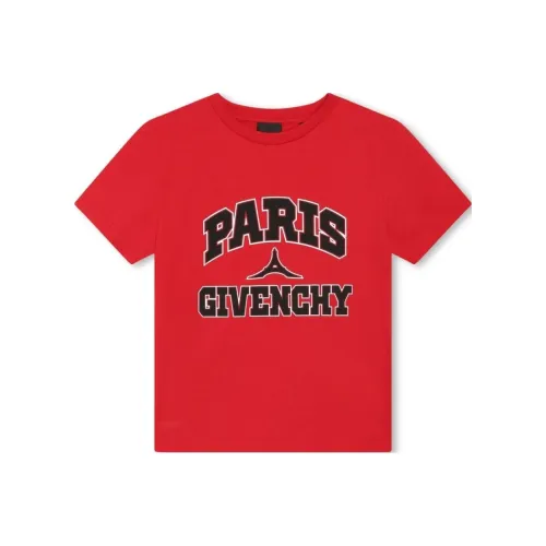 Givenchy T-рубашка Детская одежда SS24 Красная Детская
