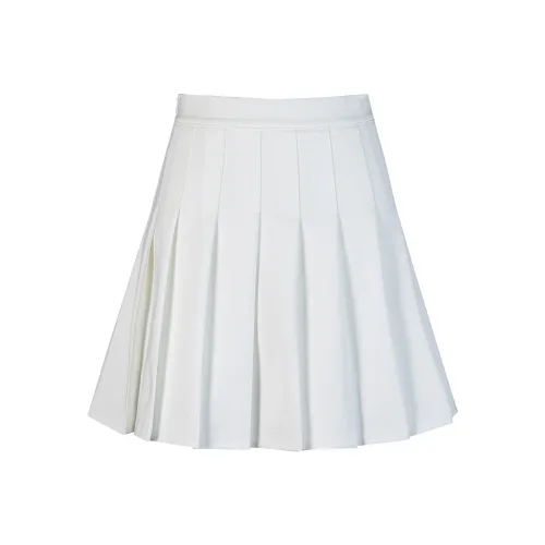Wen Shan Повседневные короткие юбки Женские Белые