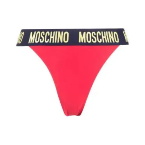 MOSCHINO Женские плавки красного цвета
