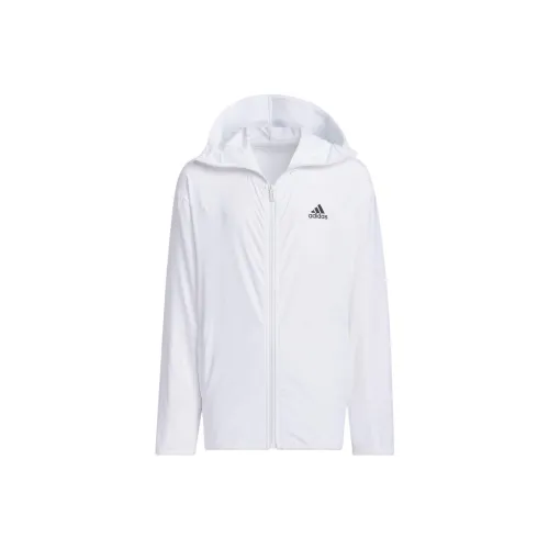 Adidas Белые Детские Куртки