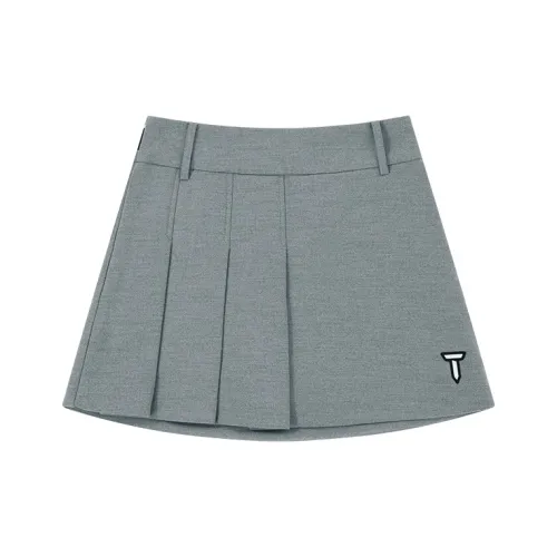 EUROPEAN TOUR Повседневные короткие юбки Женские Светло-серый