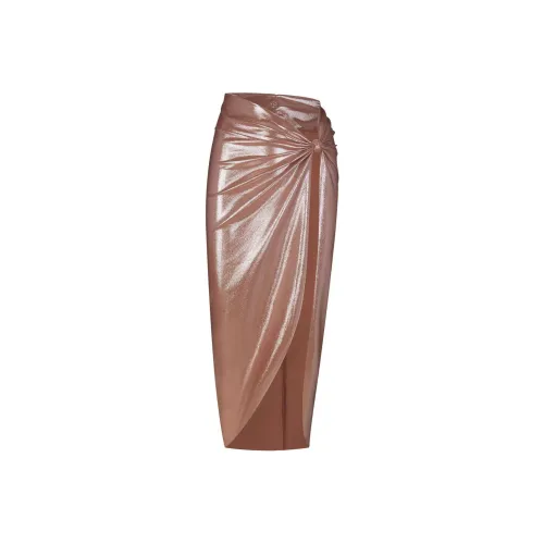 SKIMS Жидкость SHINE Плавание SARONG Юбка Платья и юбки для плавания Женские Корица Корица