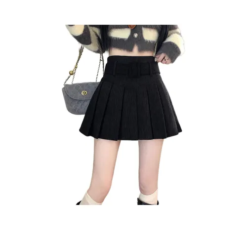 Ya Sheep People Повседневные короткие юбки Женские Черный