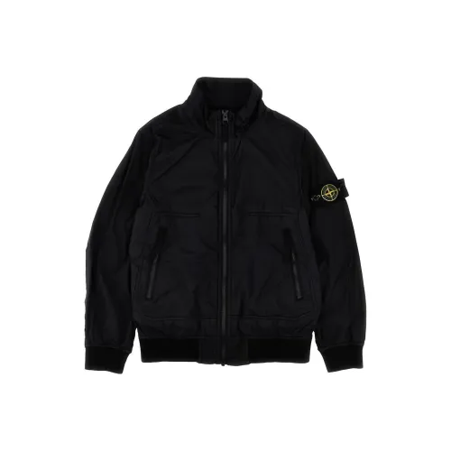 STONE ISLAND Черные Детские Куртки