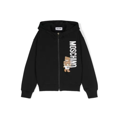 MOSCHINO Черные Детские Куртки