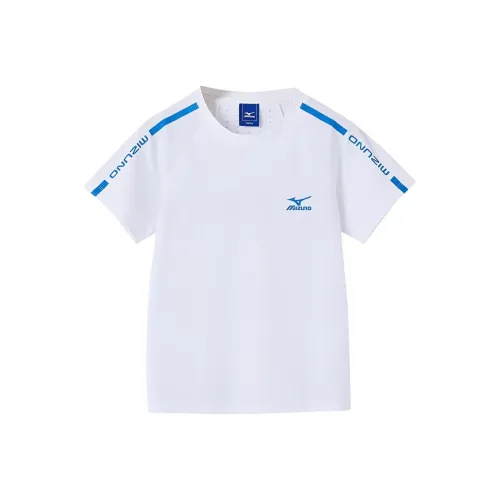Mizuno Белая рубашка школьного возраста T