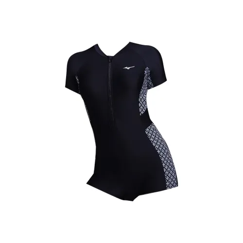 Mizuno N2CA1345 Черный Женские Ван-Пис Купальники