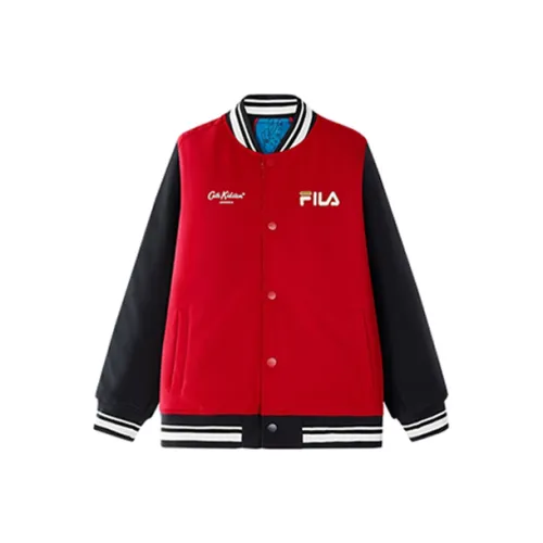 FILA KIDS x Cath Kidston Хлопковый пуховик Легенда Красный Детский