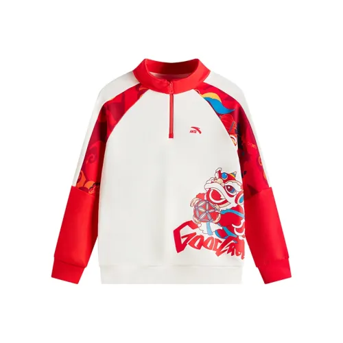 Antakids Толстовка Хлопок Белый Подростки