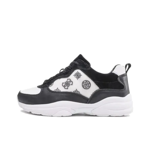 GUESS Luckee2 Устойчивая к истиранию Низкая Топ Повседневная Обувь Женская Черная