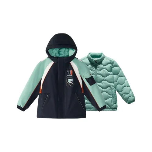 FILA KIDS Пуховик 2 предмета Комплект Королевский синий для детей 3-7 лет