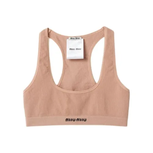 MIU MIU Бежевый Женское спортивное белье
