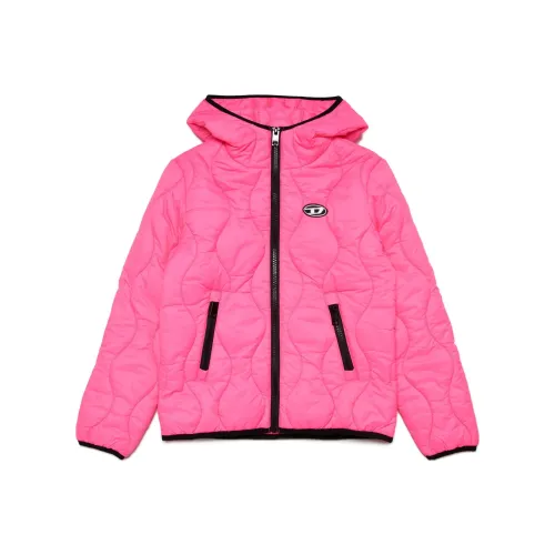 DIESEL Куртки и Пальто Розовый Красный Детский