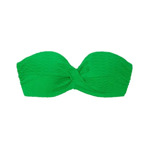 Victoria's Secret Розовый Mix Match Twist PUSH Up Бандо Топ IJ Бикини Женские Island Jade