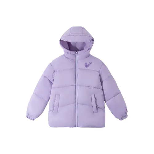 La Chapelle Kids Хлопковый пуховик Фиолетовый Детский