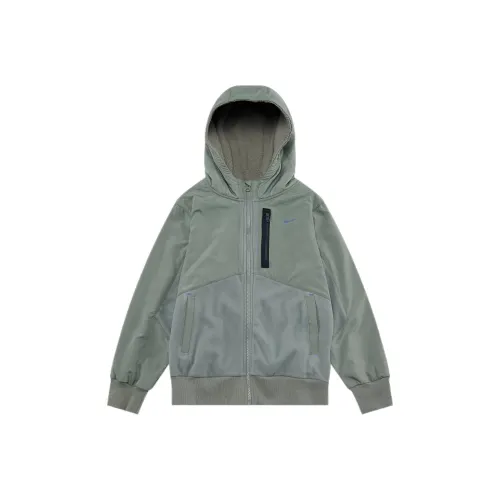 Nike Куртки Пальто Sportswear Городской Utility EasyOn Темно-грязевой серый Детский