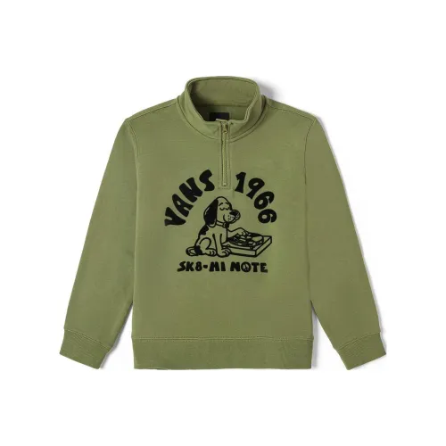 Vans Свитшот Оливково-зеленый Детский