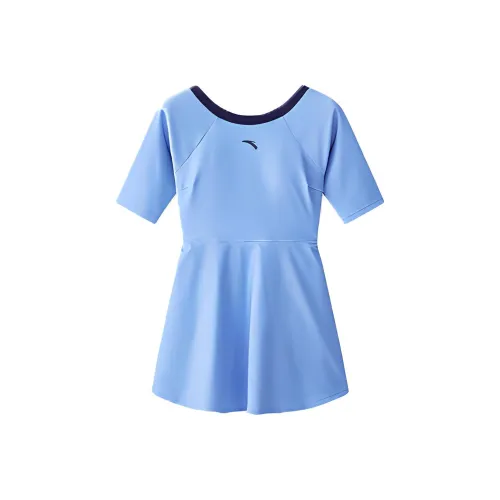 ANTA Платья и Юбки для плавания Женские Прозрачный Морской синий