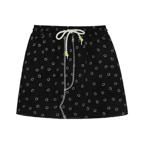 XINBANGBANG Повседневные короткие юбки Женские Черный