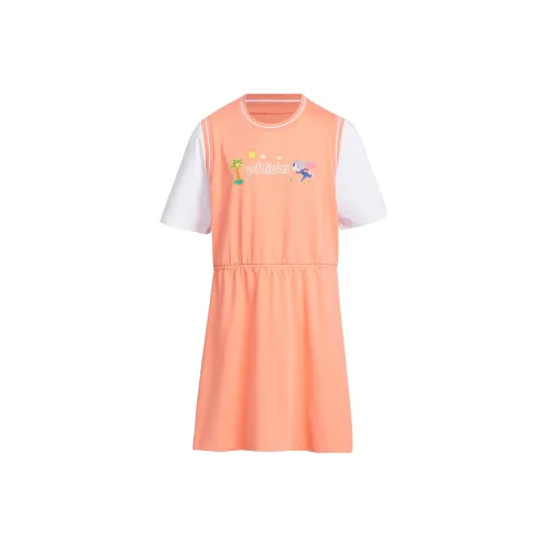 Adidas Children's Dress Zootopia Co Branded Coral Pink Baby