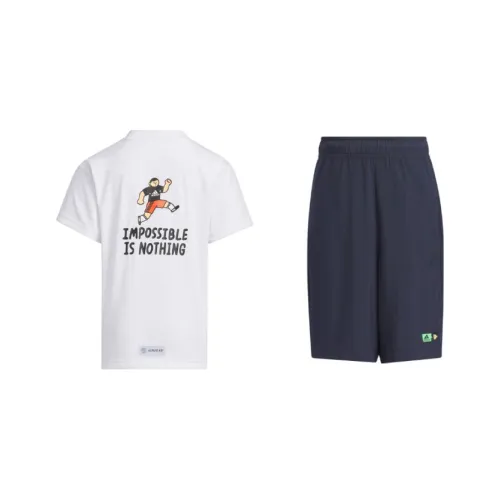 Adidas Повседневная спортивная одежда Adidas X SEEBIN Co Бренд SS23 Детский