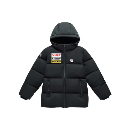 FILA KIDS Темно-черный Школьный возраст Пуховики