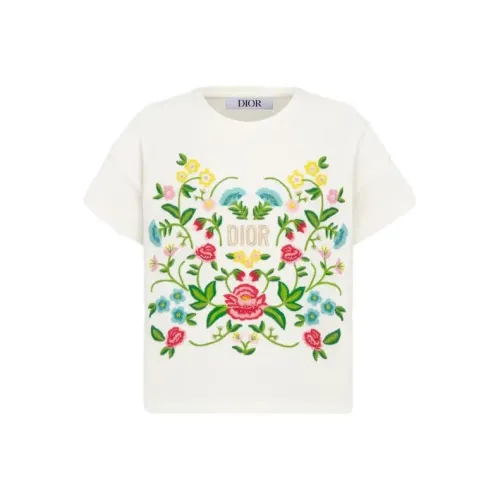 DIOR Белые Детские Рубашки T