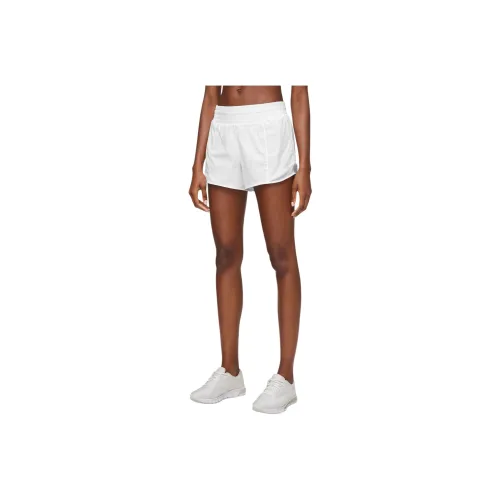 lululemon Белые/WHT Женские Спортивные Шорты