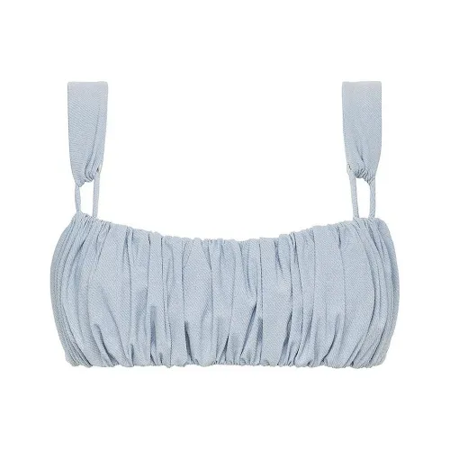 Victoria's Secret Montce Victoria Бикини Топ LD Бикини Женские Светло-синий