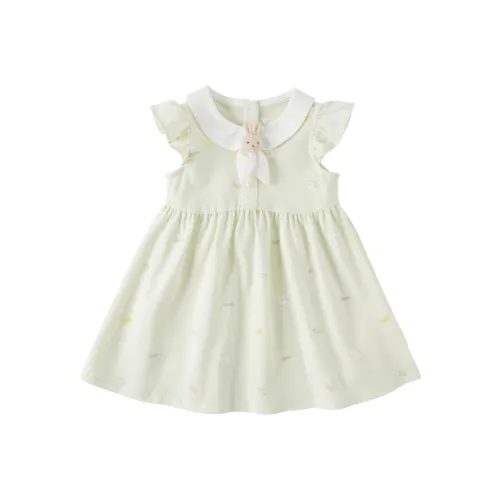 DAVE&BELLA Soda cotton series Серо-зеленый Kids Платья