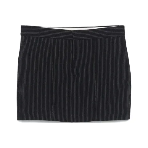 ISABEL MARANT FW24 Повседневные короткие юбки Женские Midnight Blue