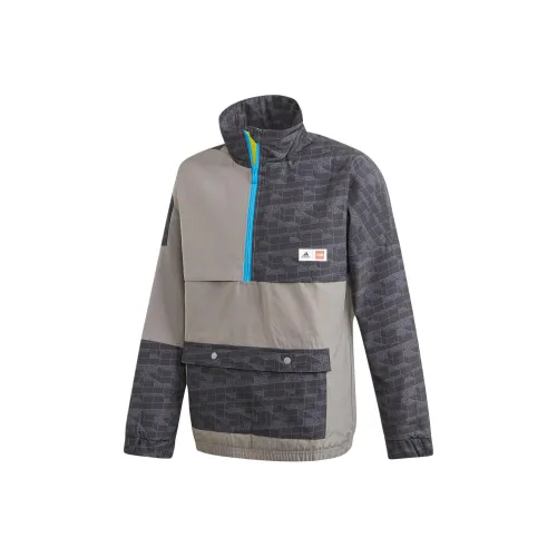 ADIDAS X LEGO Куртки Пальто Черный Мистический Серый Подростки