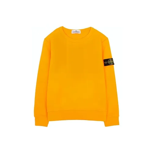 STONE ISLAND T-рубашка Желтая Детская