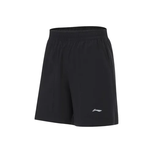 LINING Fitness Series Черные Женские Спортивные Шорты