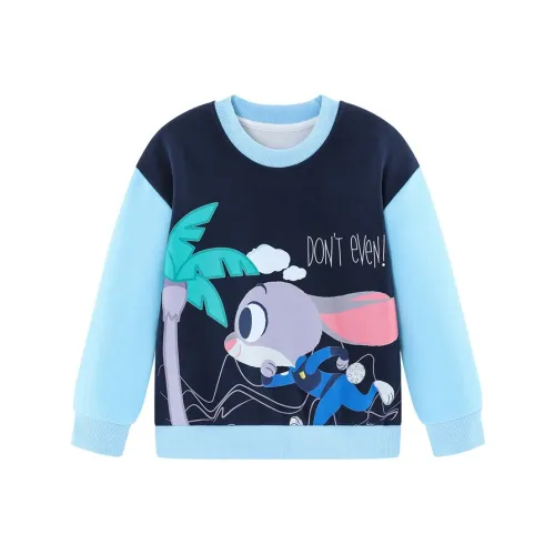 Disney Толстовка Темно-синий Синий Дети Возраст 3-7 лет