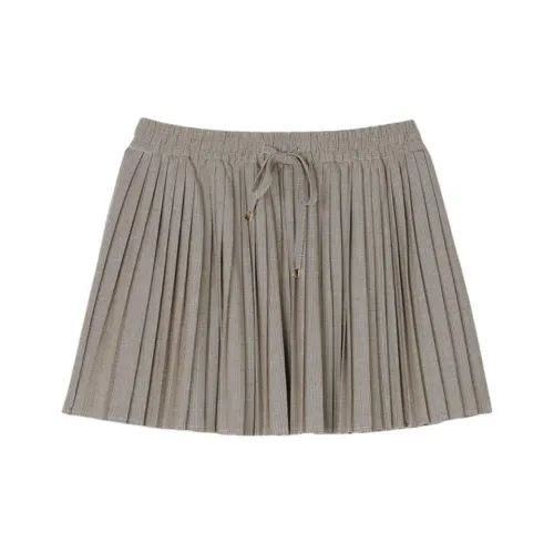 Sandro Повседневные короткие юбки Женские CAMEL