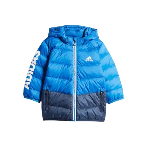 Adidas Пуховик Синий Infant и Toddler
