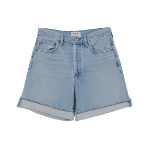 AGOLDE Джинсовые шорты Женские Blue