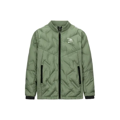 Nike Down Jacket 3Brand Dark Olive Teenagers