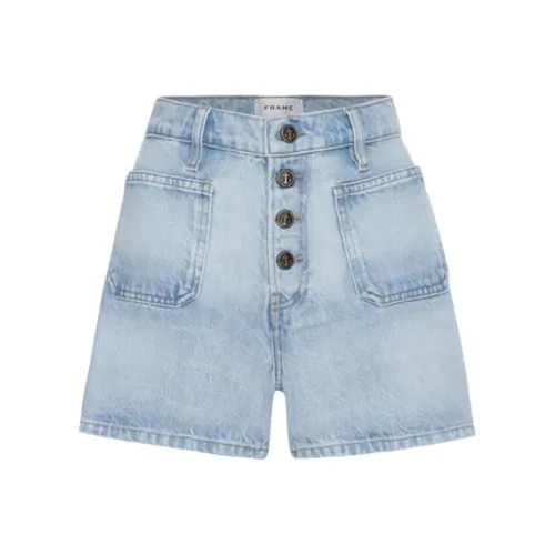 Рамка SS24 Джинсовые шорты Женские Светло-синие