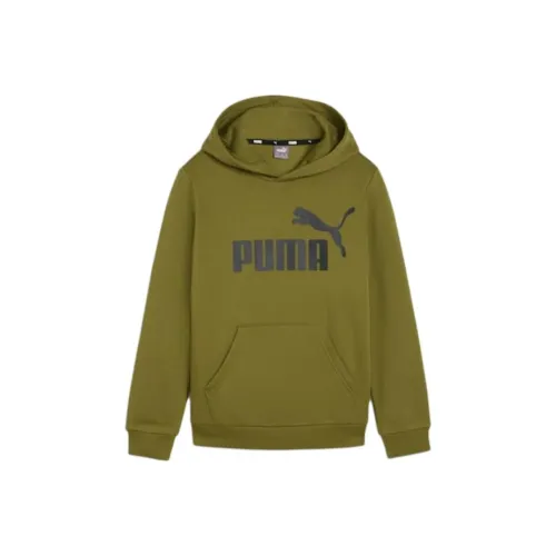 PUMA Scuderia Ferrari Свитшот Оливково-зеленый Детский